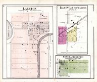 Laketon, Ijamsville, New Harrisburg, Wabash County 1875